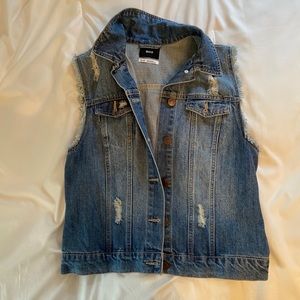 Denim vest
